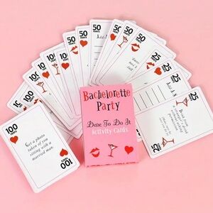 Bachelorette Party Card Game Dare to Do it Activity Cards